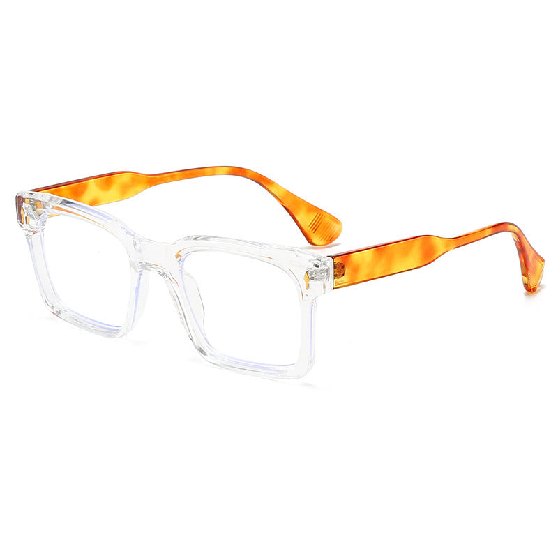 Damen Rechteckige Sonnenbrille im eleganten Schildpatt-Design Brehn