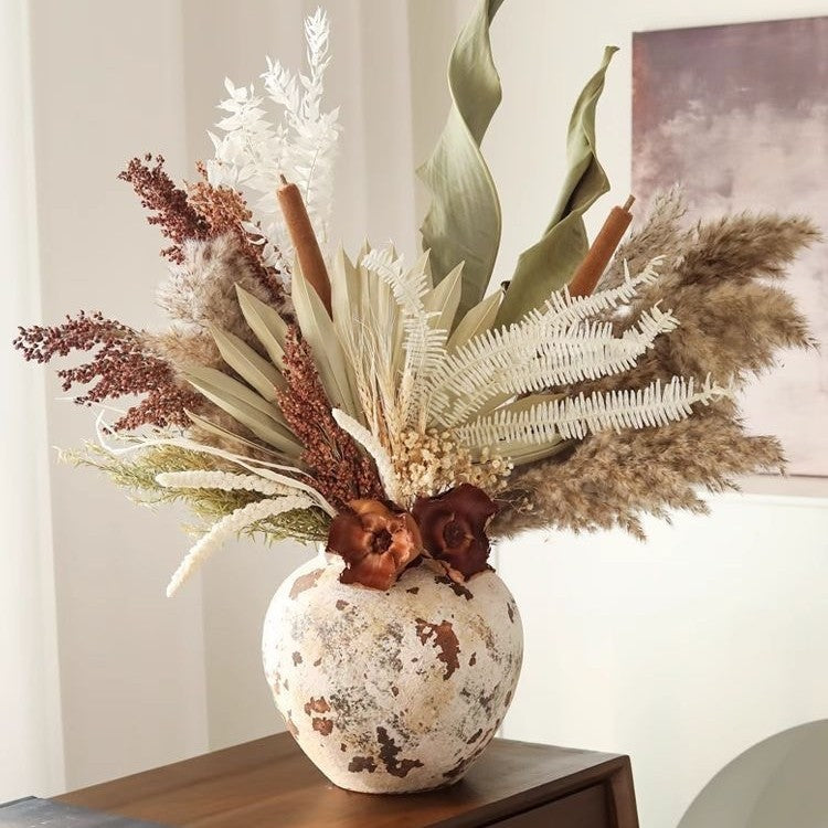 Bohemian getrocknete Blumenarrangement