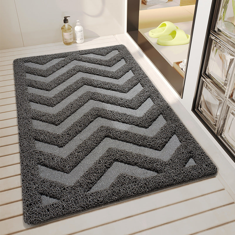 Chevron-Muster-Badmatte Brehn