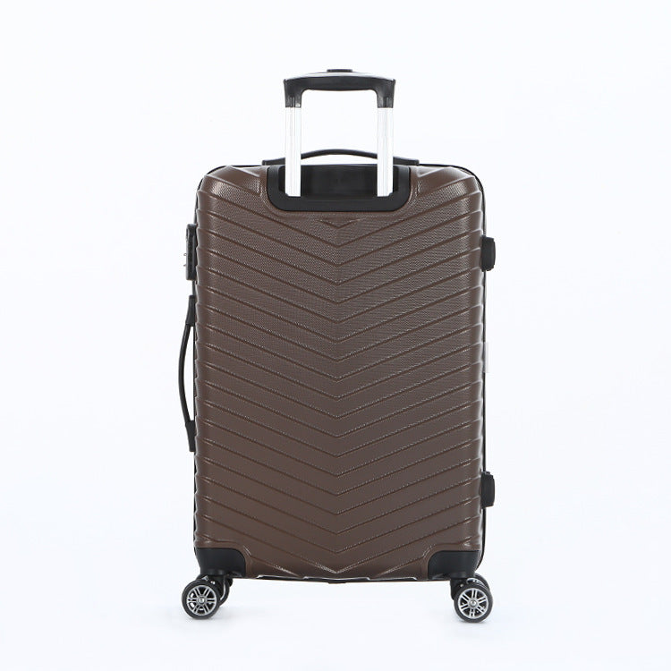 Unisex Chevron-Muster Hartschalen-Reisetasche Brehn