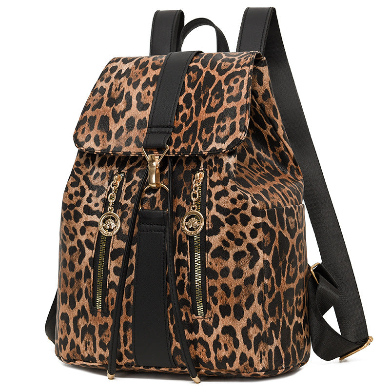 Chic Tierdruck Rucksack