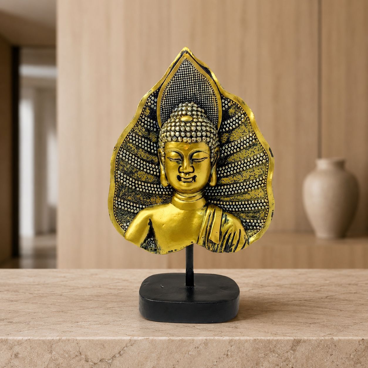 Dekorative Buddha Statue Brehn