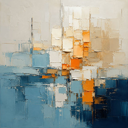 Abstrakte Geometrische Leinwandkunst