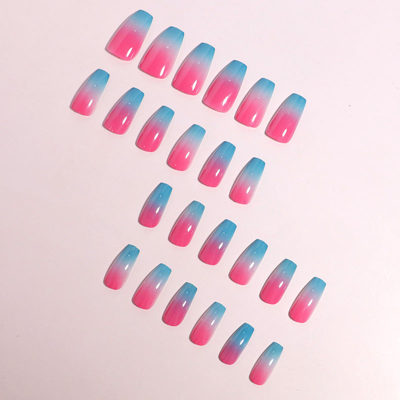 Gradient Press-On Nail Set Brehn