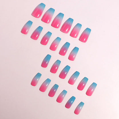 Gradient Press-On Nail Set Brehn