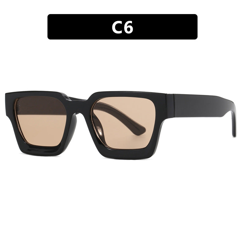 Damen modische quadratische Lesebrille mit transparenter Rahmenkonstruktion Brehn