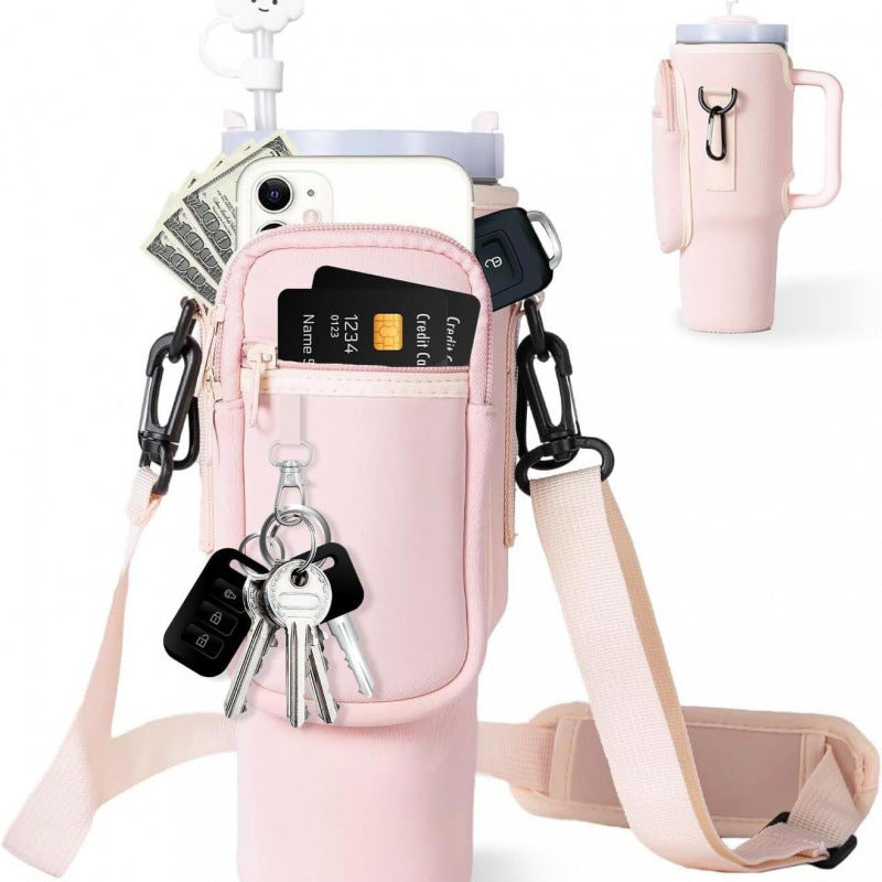Damen Multifunktionale Kaffeebecher-Umhängetasche Brehn
