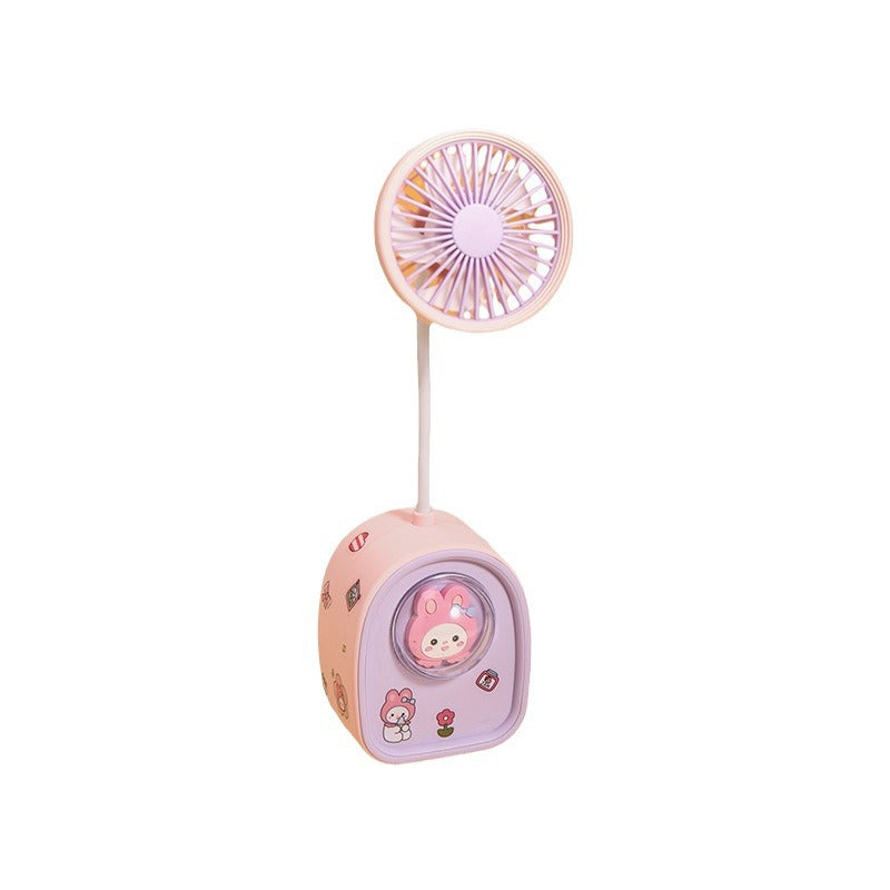Unisex Kreativer Mini USB-Ventilator mit LED-Licht Brehn