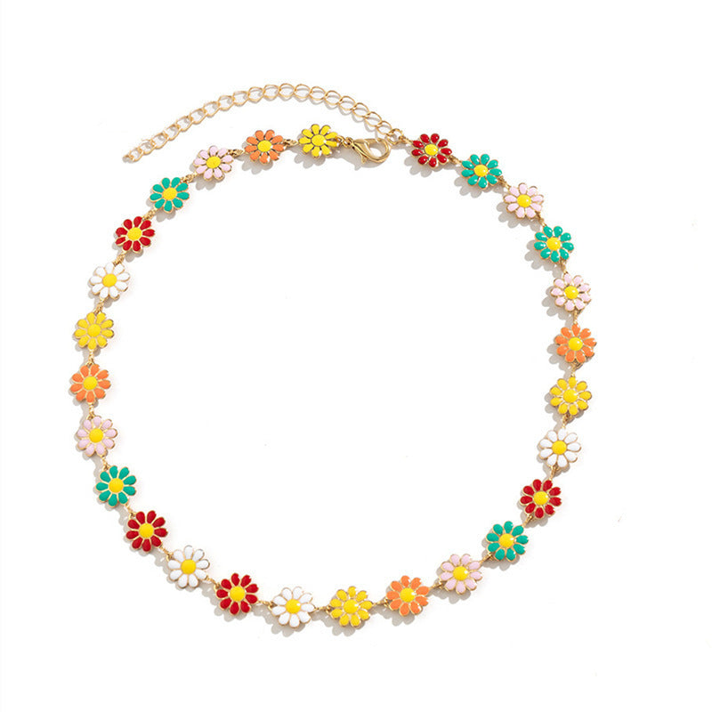 Flower Charm Armband Brehn