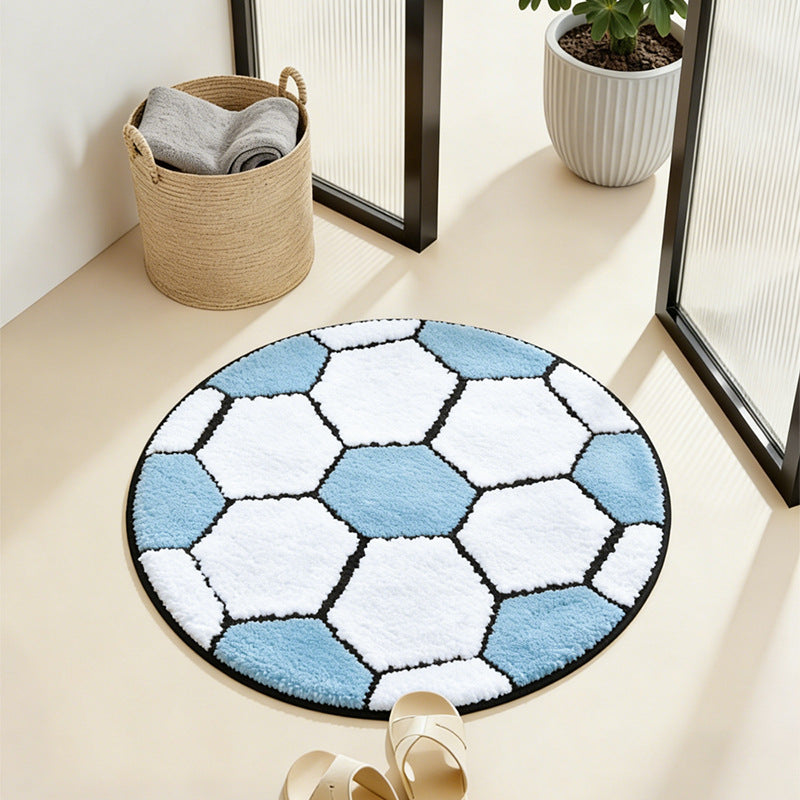 Fußball Design Teppich