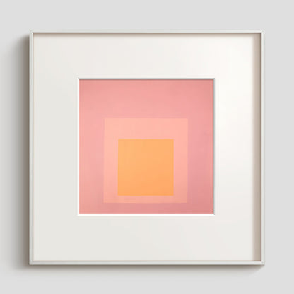 Geometrische abstrakte gerahmte Wanddekoration