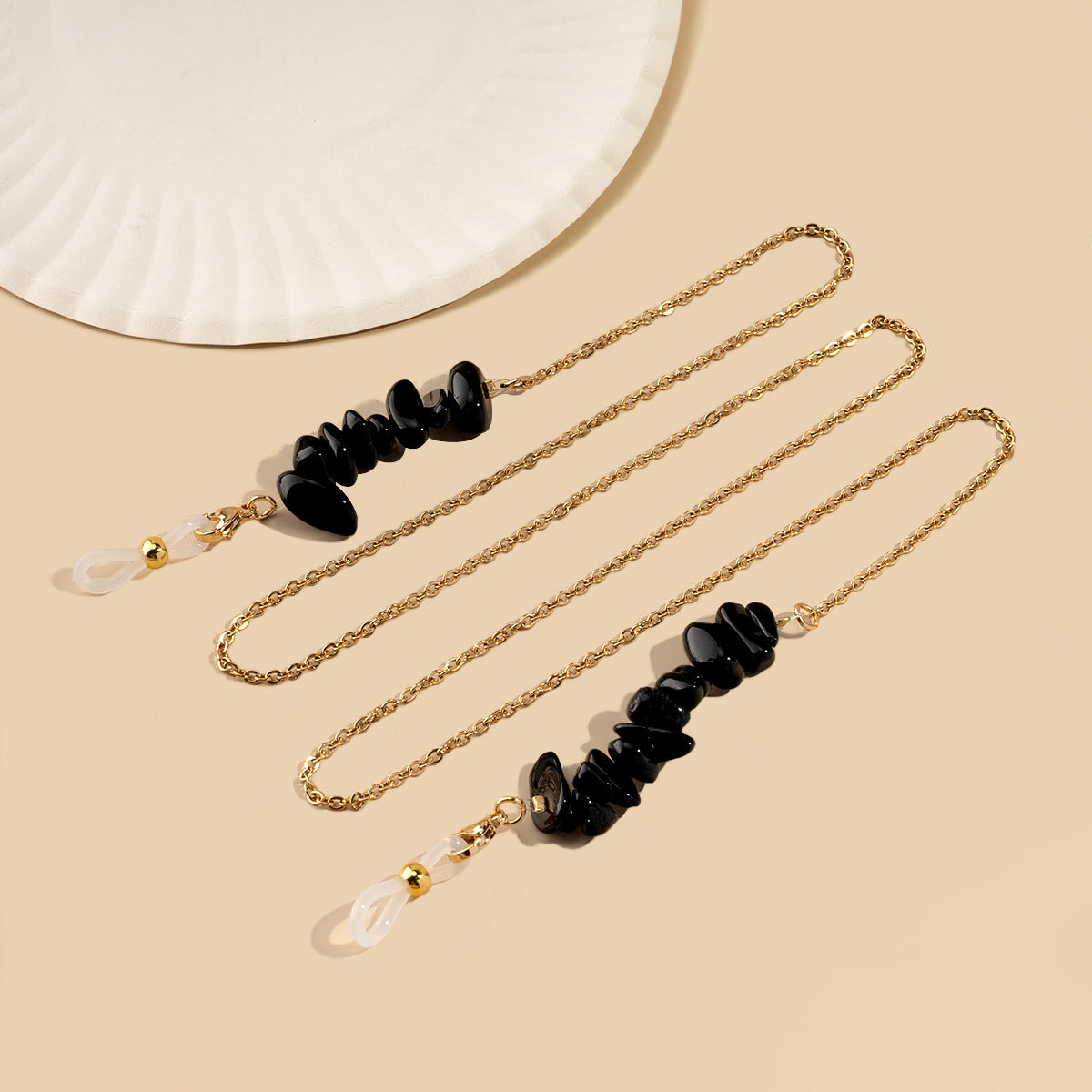 Gem-Accent Brille Kette Brehn