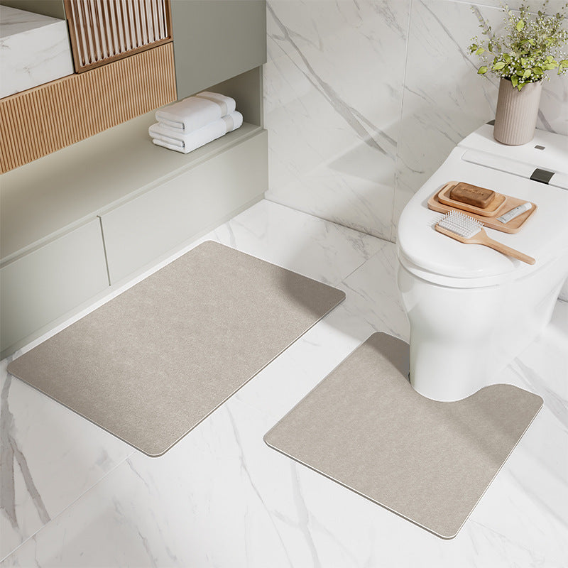 Weiches saugfähiges Badezimmermatten-Set