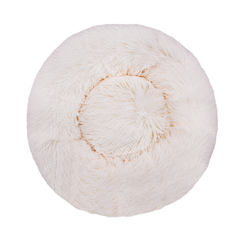 Rundes Plüsch Nest Hundebett