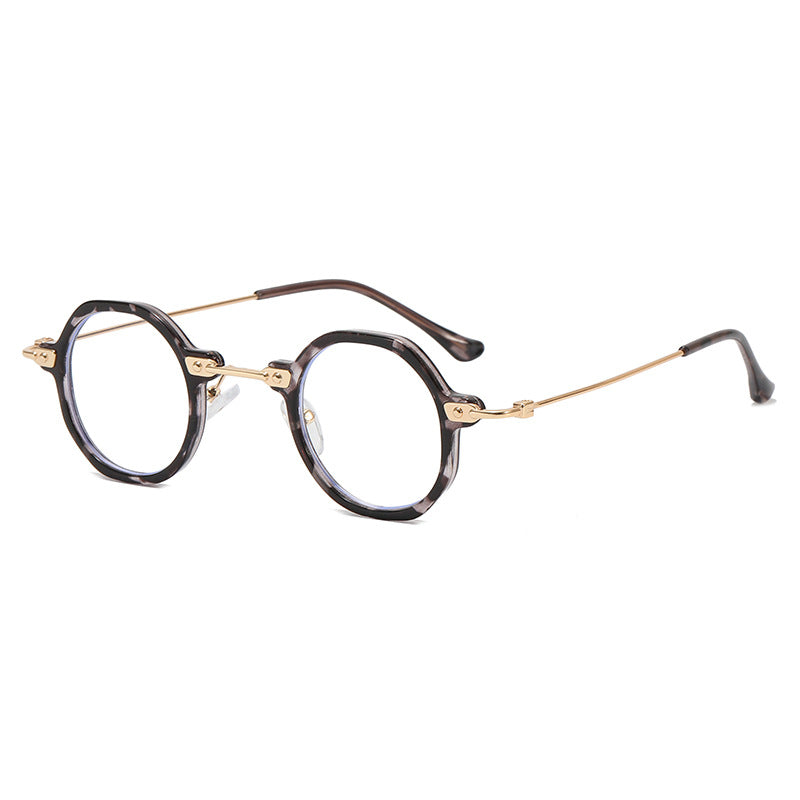 Damen Designer-Sonnenbrille mit hexagonalem Rahmen und luxuriösen Metallakzenten Brehn