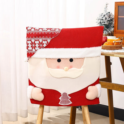 Festlicher Weihnachts-Stuhlüberzug Brehn