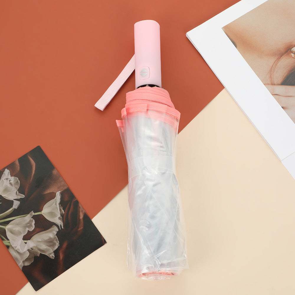 Unisex Automatischer Transparent-Regenschirm Brehn
