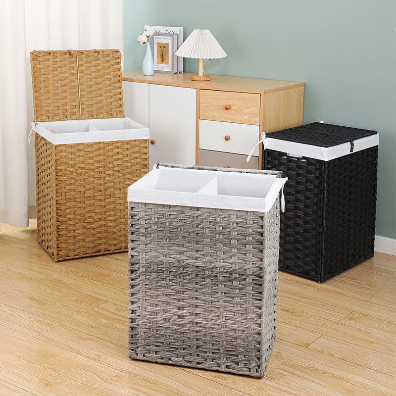 Woven Storage Cube mit Deckel Brehn
