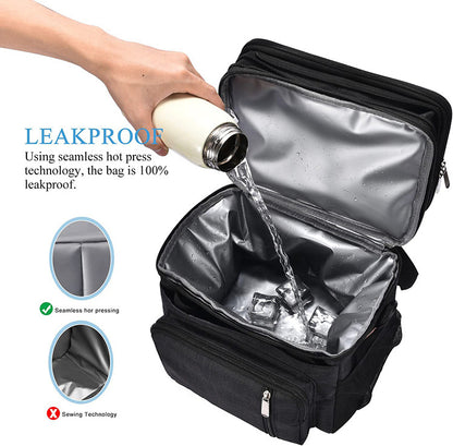 Isolierte Mehrfach-Abteil Lebensmittel-Liefer-Rucksack Brehn