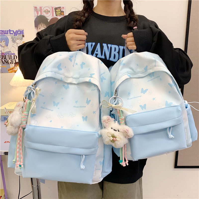 Freizeit-Rucksack mit Floralen Applikationen Brehn