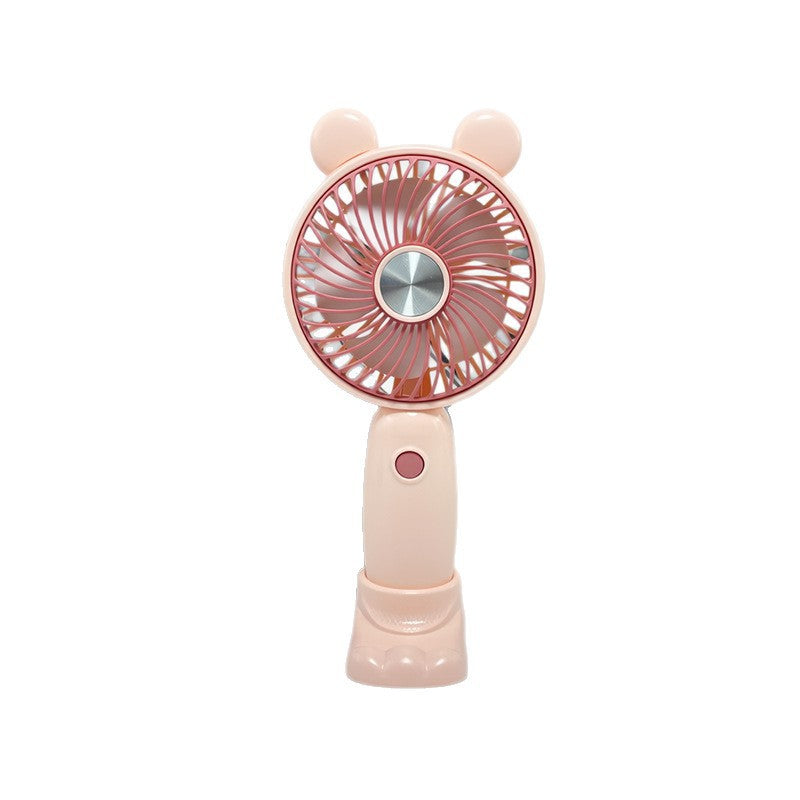 Damen Tragbarer Mini-Lüfter mit süßem Tierdesign Brehn