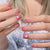 Künstlerisches Herzdesign Press-On Nail Set Brehn 178815*10mm0446