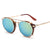Damen designorientierte Sonnenbrille mit hochwertigem Metallrahmen Brehn