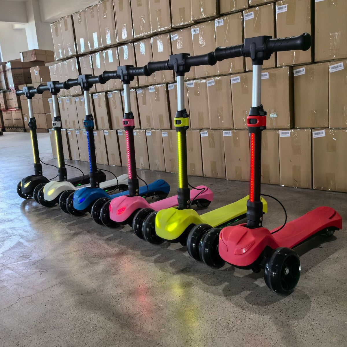 Höhenverstellbarer Kickroller Brehn