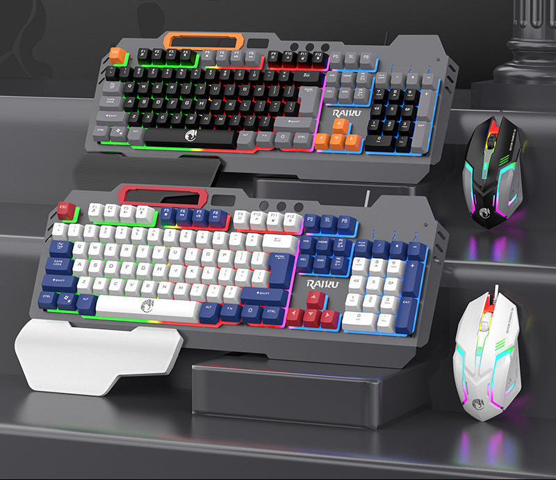 Ergonomische Mechanische Gaming-Tastatur mit Handballenauflage Brehn