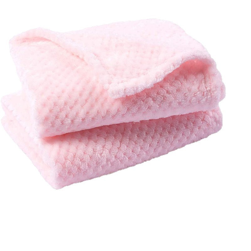 Damen Kuschelige Mikrofaserdecke Brehn
