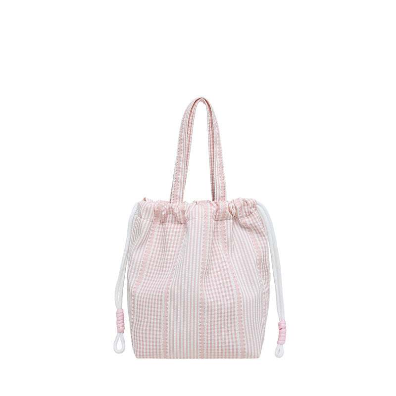WoDrawstring Utility Tote Bag Brehn