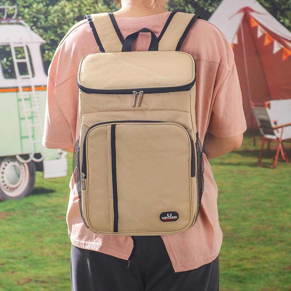 Damen Isolierte Kühlrucksack-Tasche mit multifunktionalen Fächern Brehn