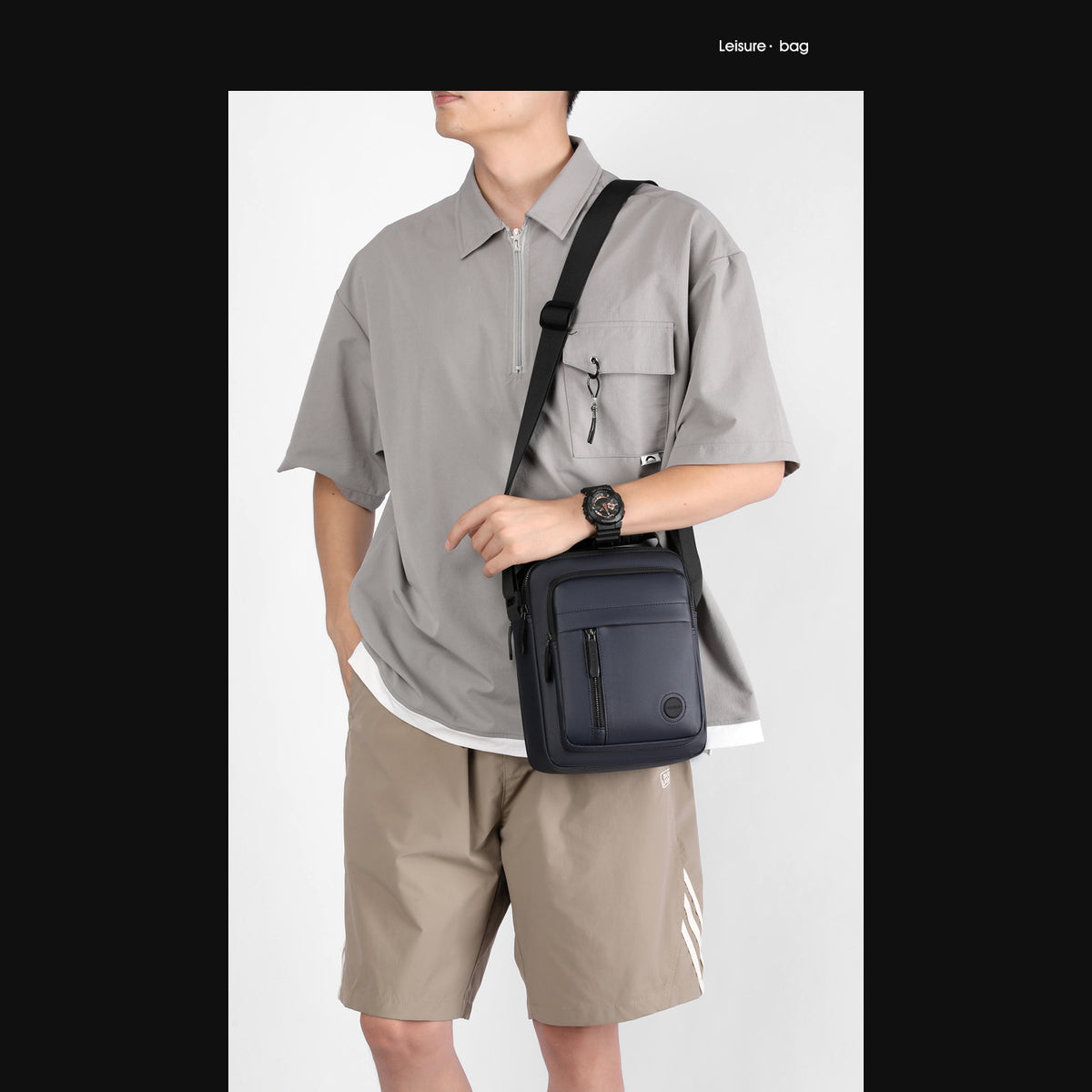 Langlebige Multifunktions Sling Messenger Tasche