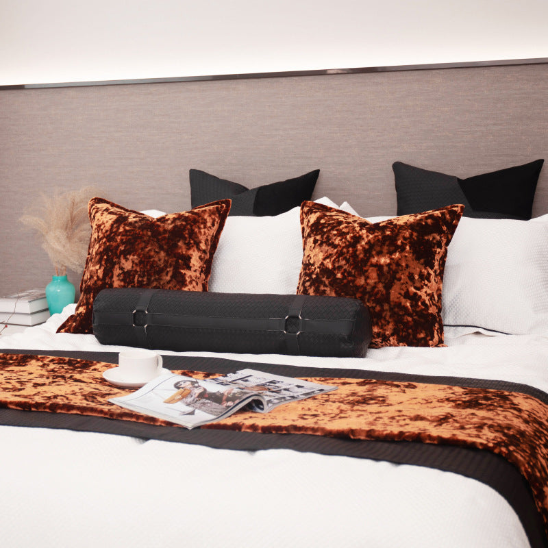Samt Home Decor Kissenbezug