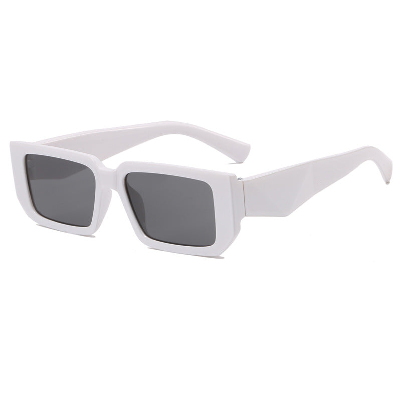 Damen Modische Rechteck-Sonnenbrille mit ausgefallenem Rahmen Brehn