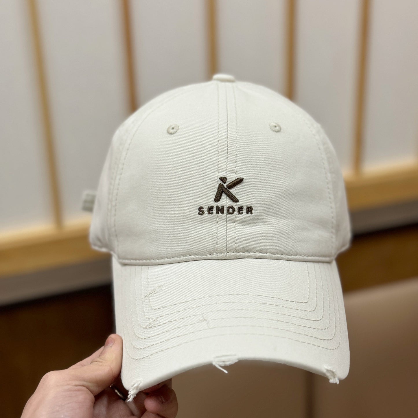 Männer Casual Distressed Baseball Cap Brehn 1784270777