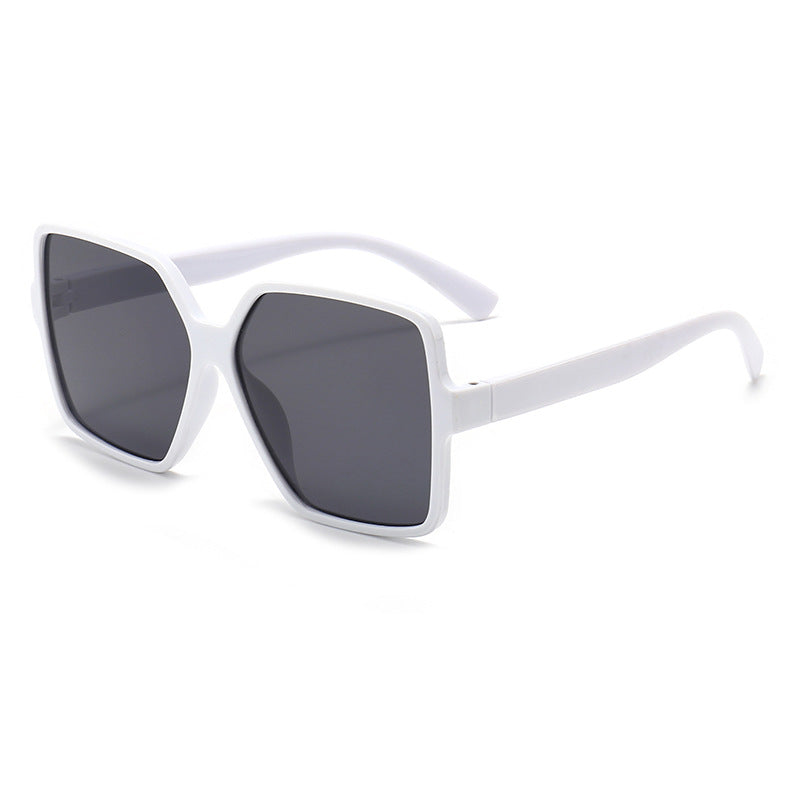 Oversized quadratische Rahmen Sonnenbrille eleganter Stil