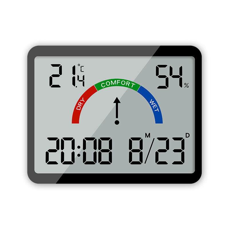 Hygrometer Digitaluhr Brehn