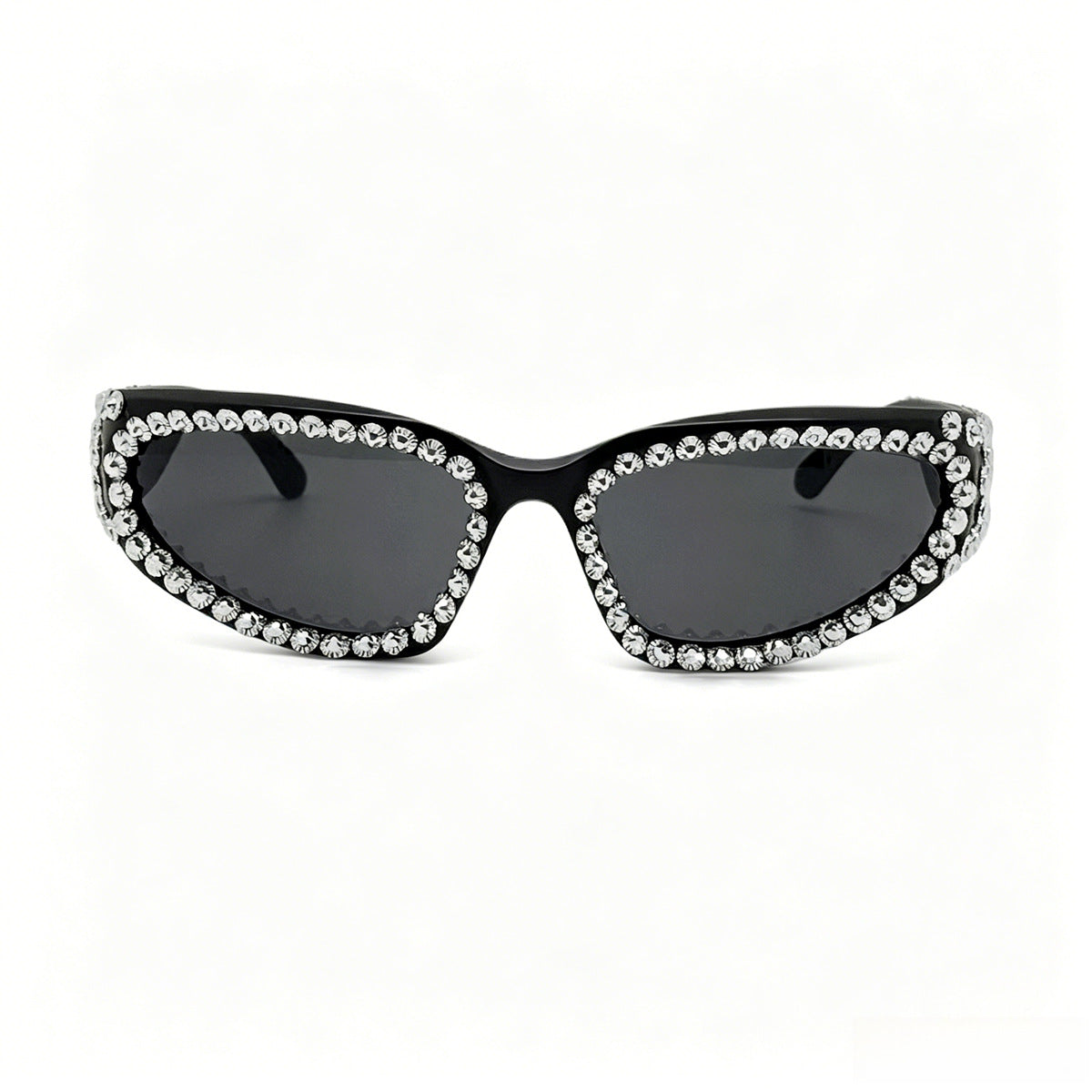 Damen Fashion-Sonnenbrille mit luxuriösem Kristallbesatz Brehn