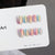 Premium holographisches Press-On-Nagel-Set Brehn