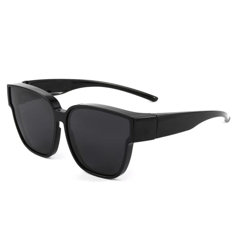 Moderne Oversized Quadratische Sonnenbrille Brehn