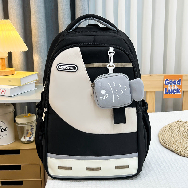 Modebewusster Multi-Taschen Schul Rucksack