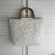 Exklusive und Handgefertigte Strandtasche mit Bambusgriffen Brehn