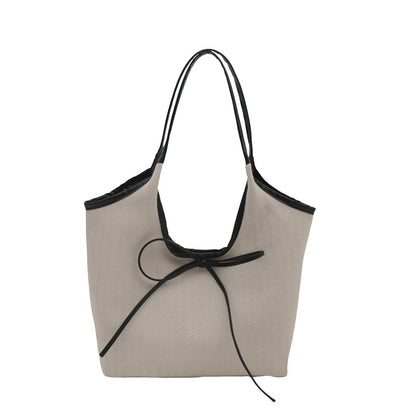 Chic Bow-Detail Einkaufstasche