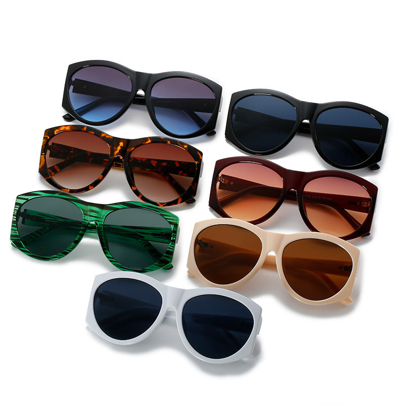 Oversized Vintage-inspirierte Mode-Sonnenbrille Brehn