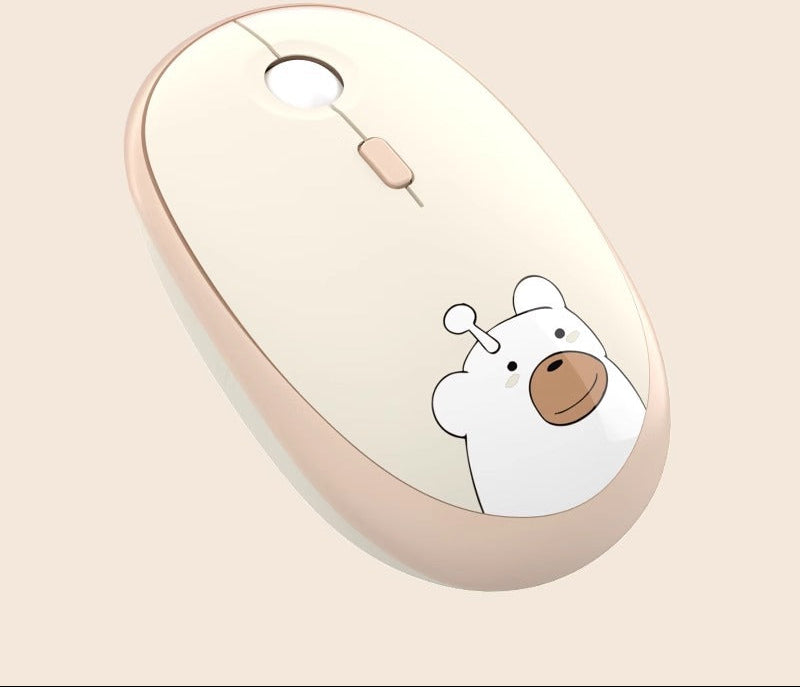 Süße Cartoon Drahtlose Maus Brehn