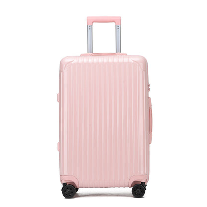 Hartschalen-Reisekoffer Unisex – 360-Grad-Spinner-Räder, Teleskopgriff, mit Schloss, mehrere Innenfächer