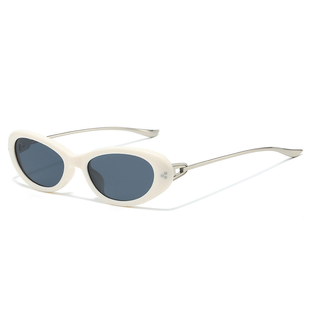 Elegante vintage-inspirierte ovale Sonnenbrille Brehn