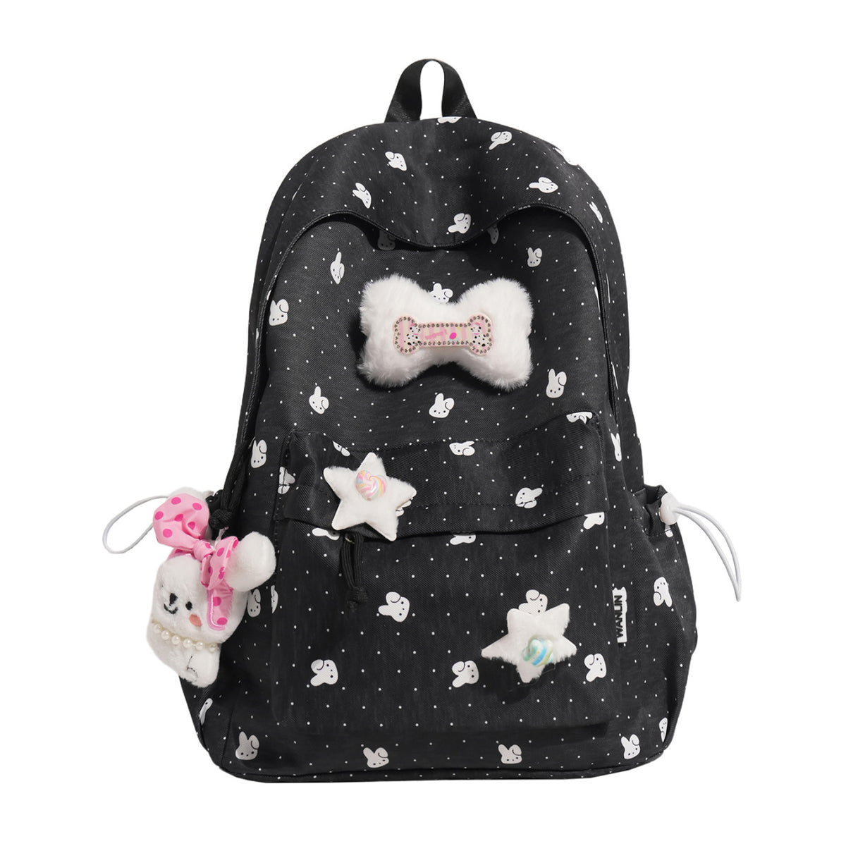 Niedlicher Plüsch Verzierte Rucksack Brehn