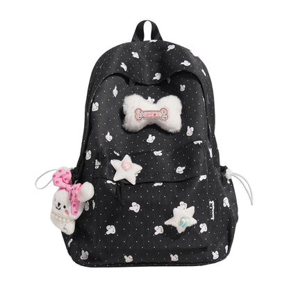 Niedlicher Plüsch Verzierte Rucksack Brehn